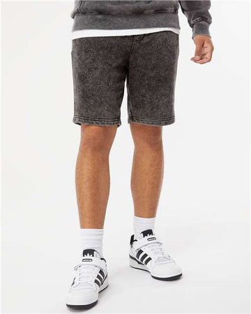 Independent Trading Co. PRM50STMW Mineral Wash Fleece Shorts